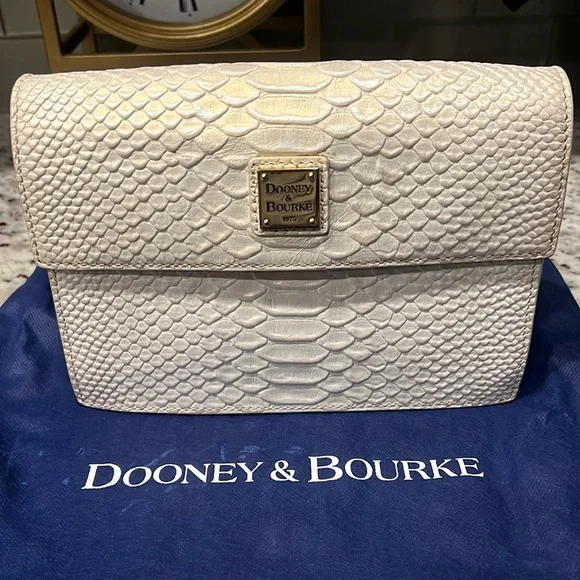 Dooney and Bourke East West Flap Crossbody Purse - Picture 1 of 16